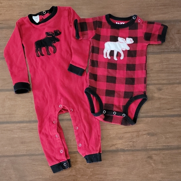 Moose onesie and coverall 18 months - Picture 1 of 3